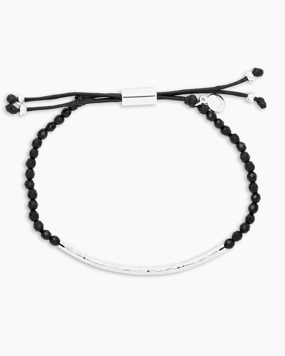 Power Gemstone Bracelet for Protection || option::Silver Plated, Black Onyx