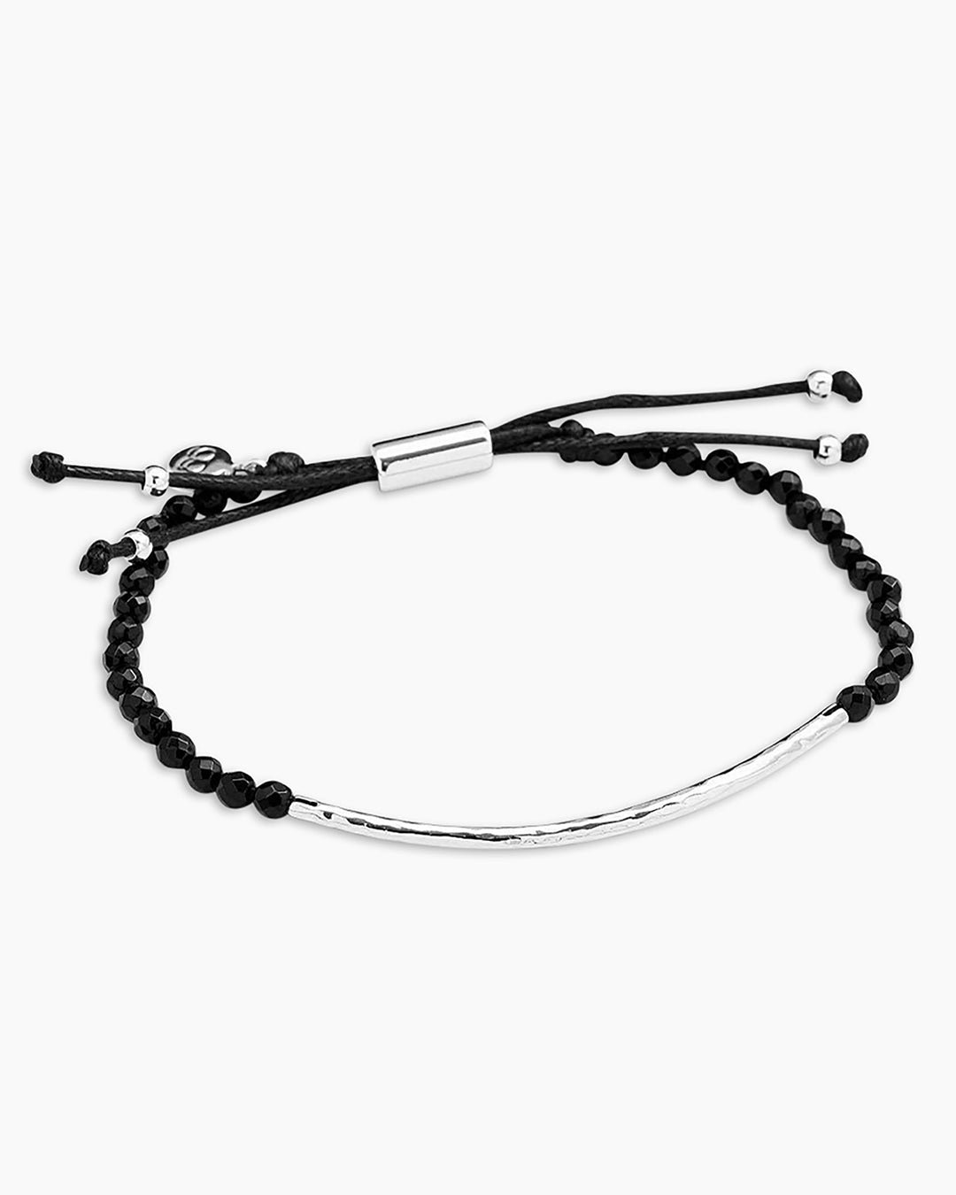 Power Gemstone Bracelet for Protection || option::Silver Plated, Black Onyx