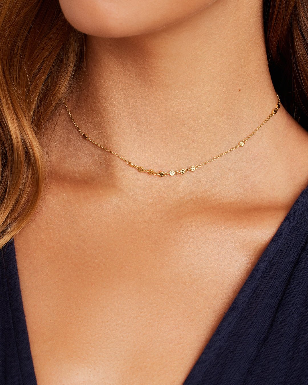Chloe Mini Choker Necklace || option::Gold Plated