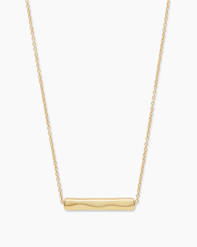 Bespoke Bar Adjustable Necklace (gold)