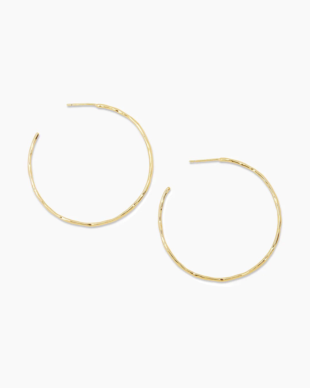  Taner Thin hoops, medium sized hoops || option::Gold Plated