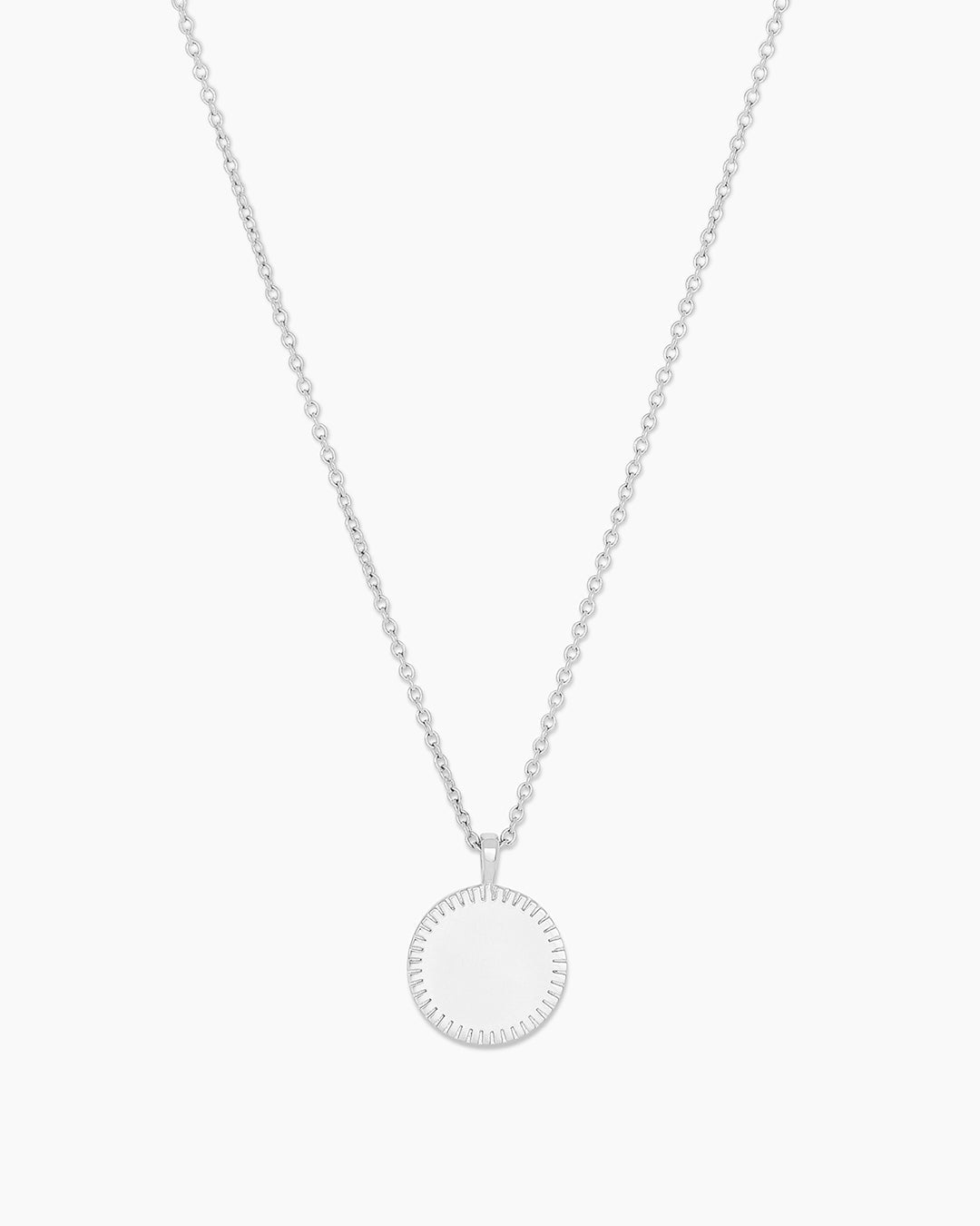 Silver engravable Necklace || option::Silver Plated