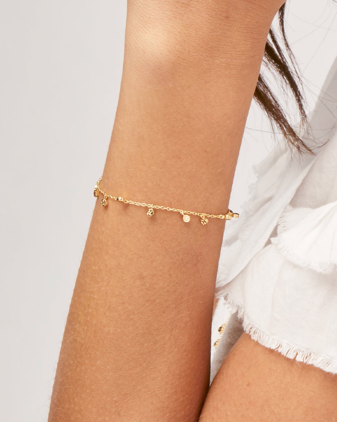 Chloe Mini Bracelet || option::Gold Plated