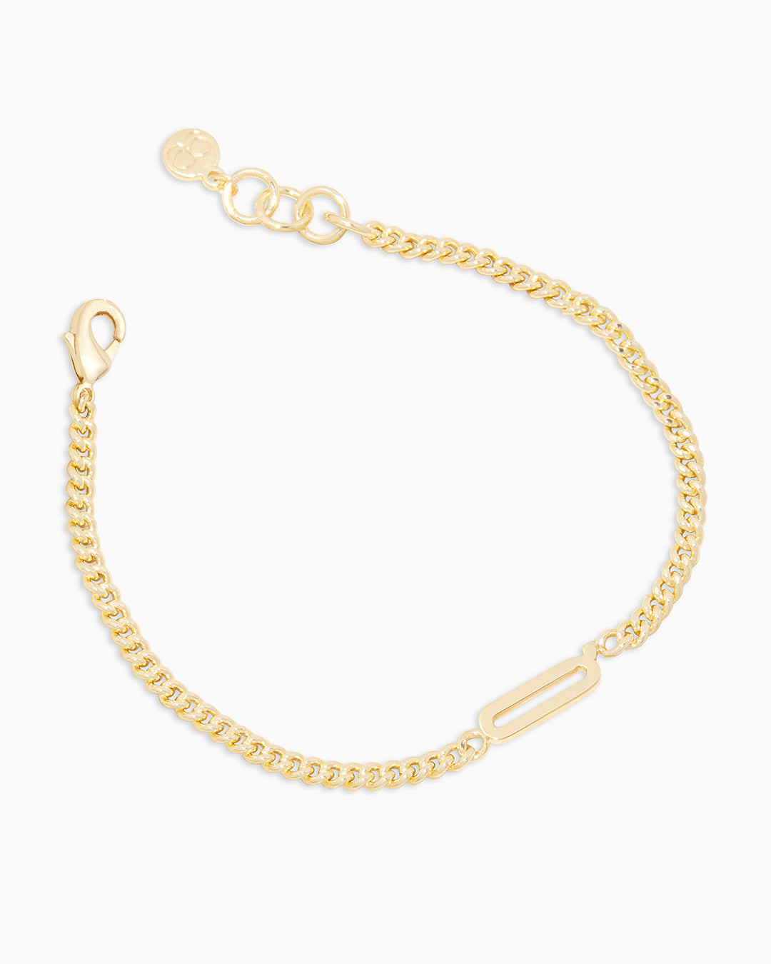 Wilder Alphabet Bracelet Alphabet Bracelet #Q || option::18k Gold Plated, Q