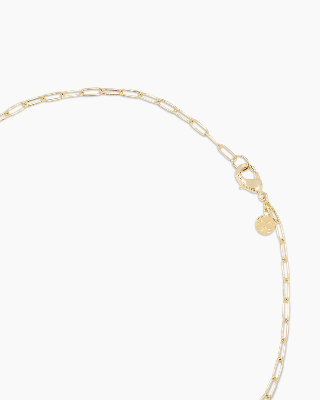 Kara Padlock Charm Necklace || option::Gold Plated