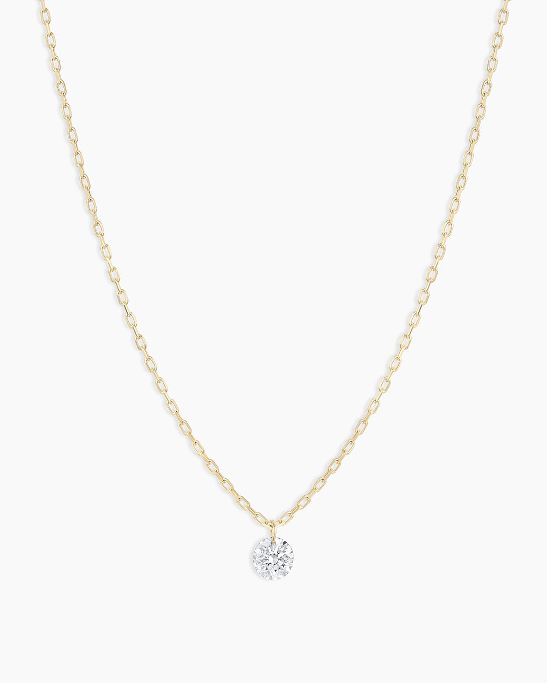 Floating Diamond Necklace