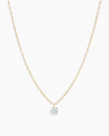 Floating Diamond Necklace