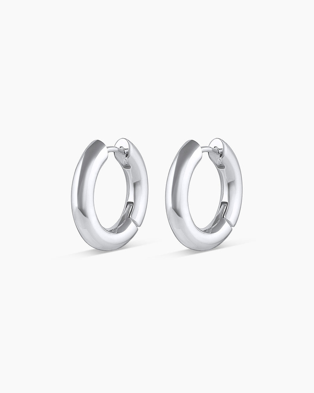Lou Hoops || option::Silver Plated