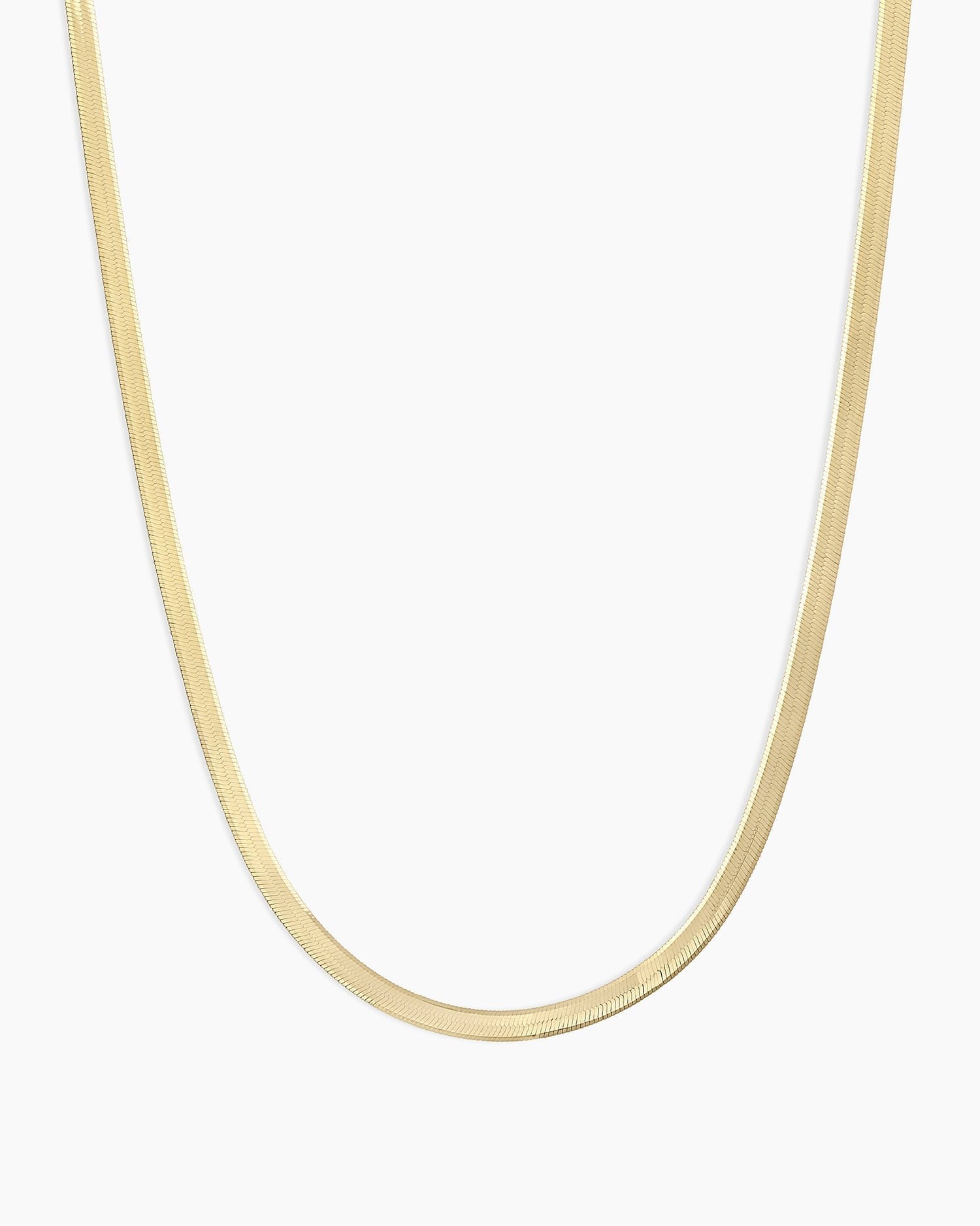Venice Mini Necklace || option::14k Solid Gold