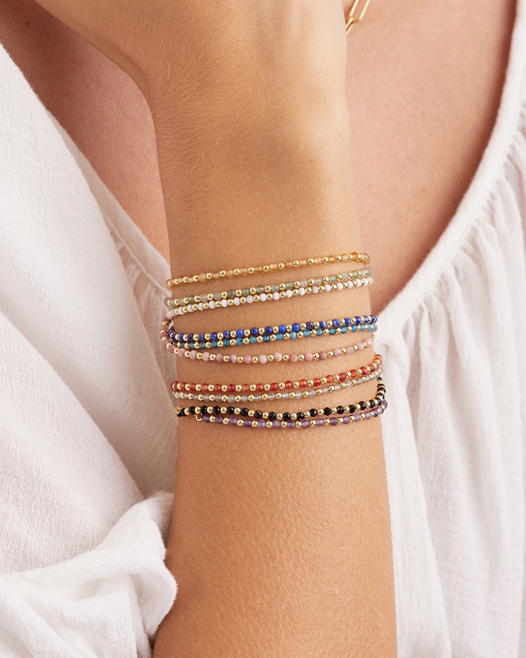 Power Gemstone Brooks Bracelet for Abundance || option::18k Gold Plated, Citrine