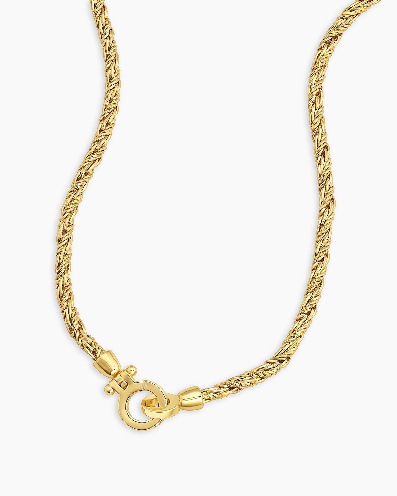 Marin Necklace Rope Necklace || option::Gold Plated