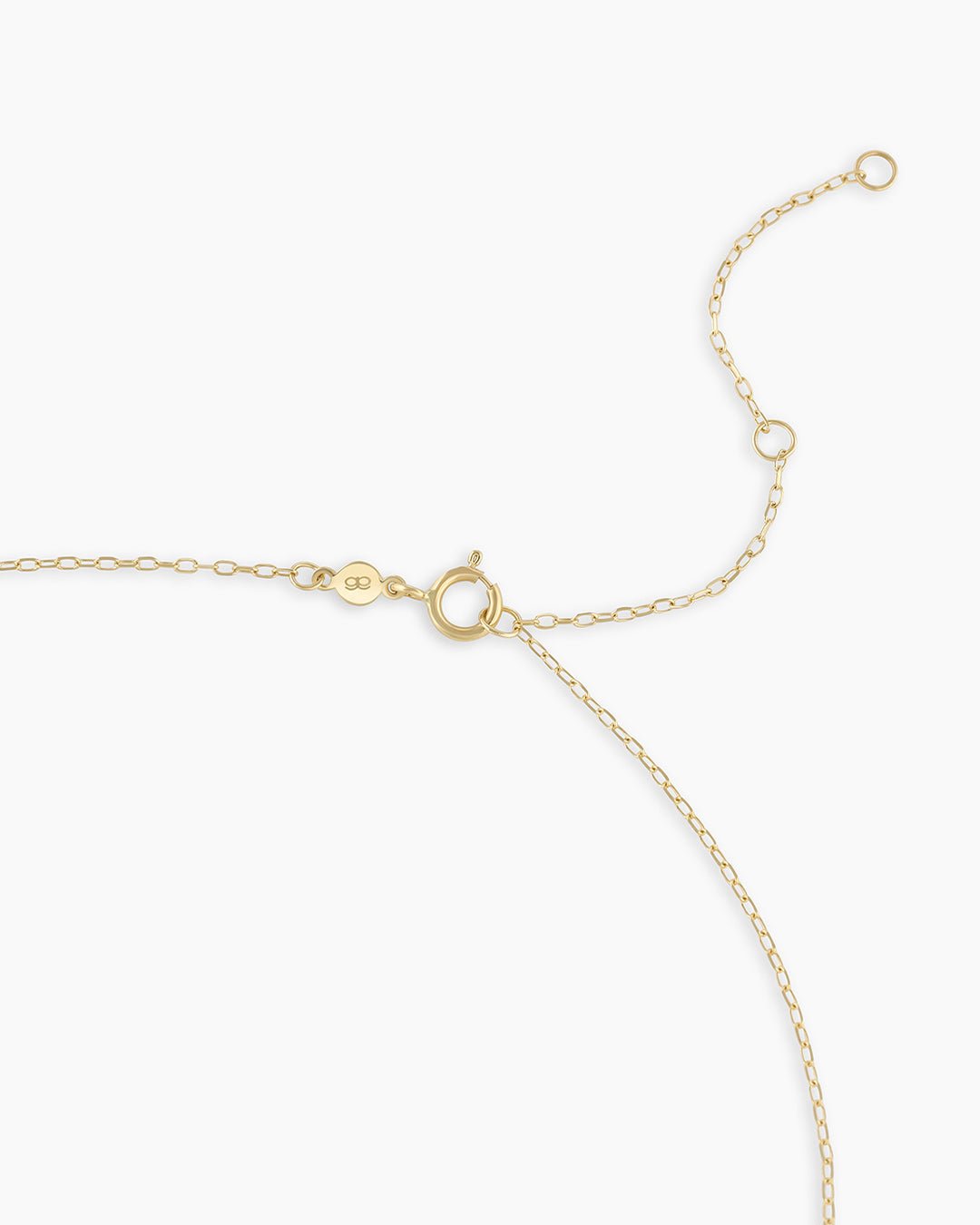 Classic  Five Diamond Necklace || option::14k Solid Gold
