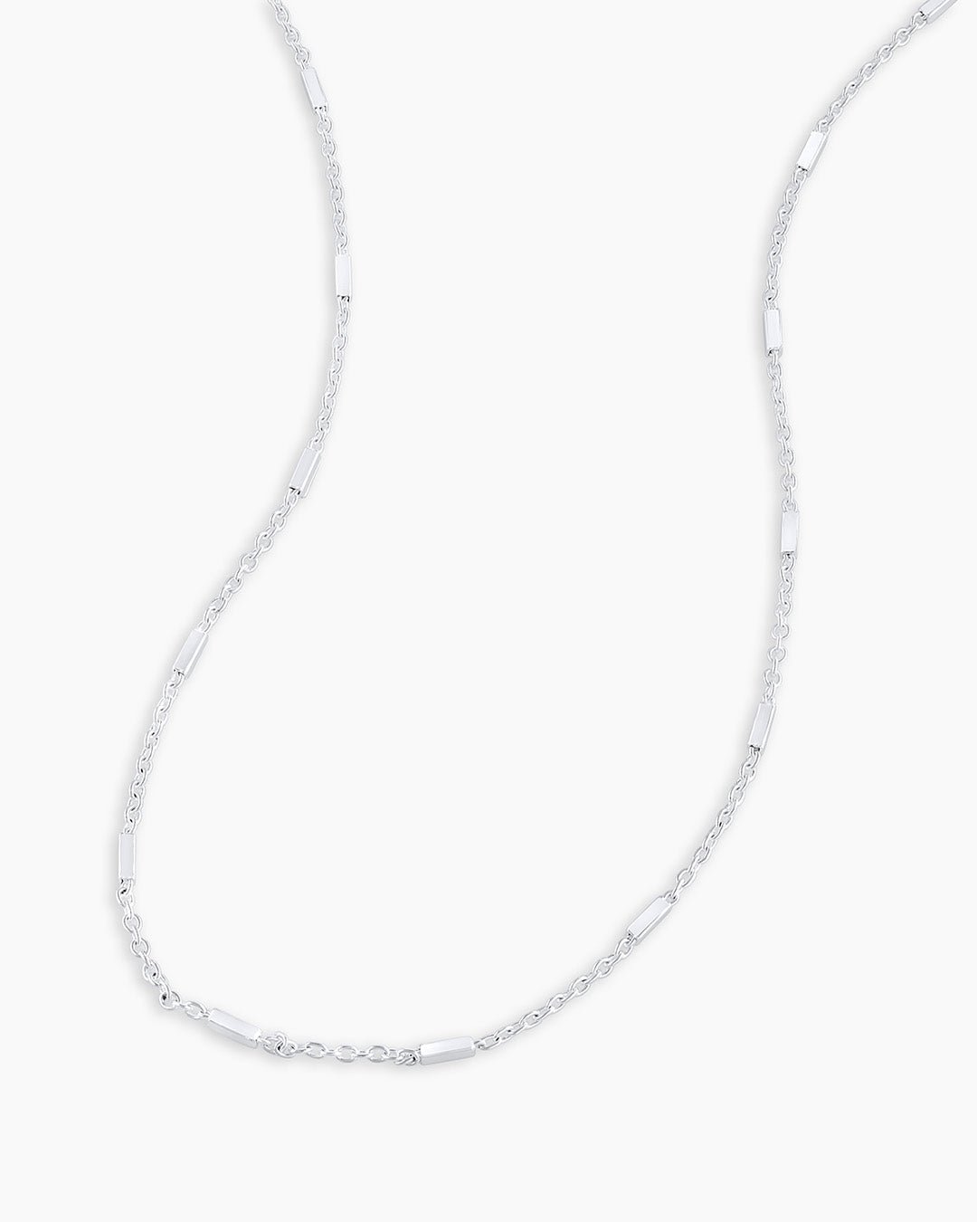 Tatum Necklace || option::Silver Plated