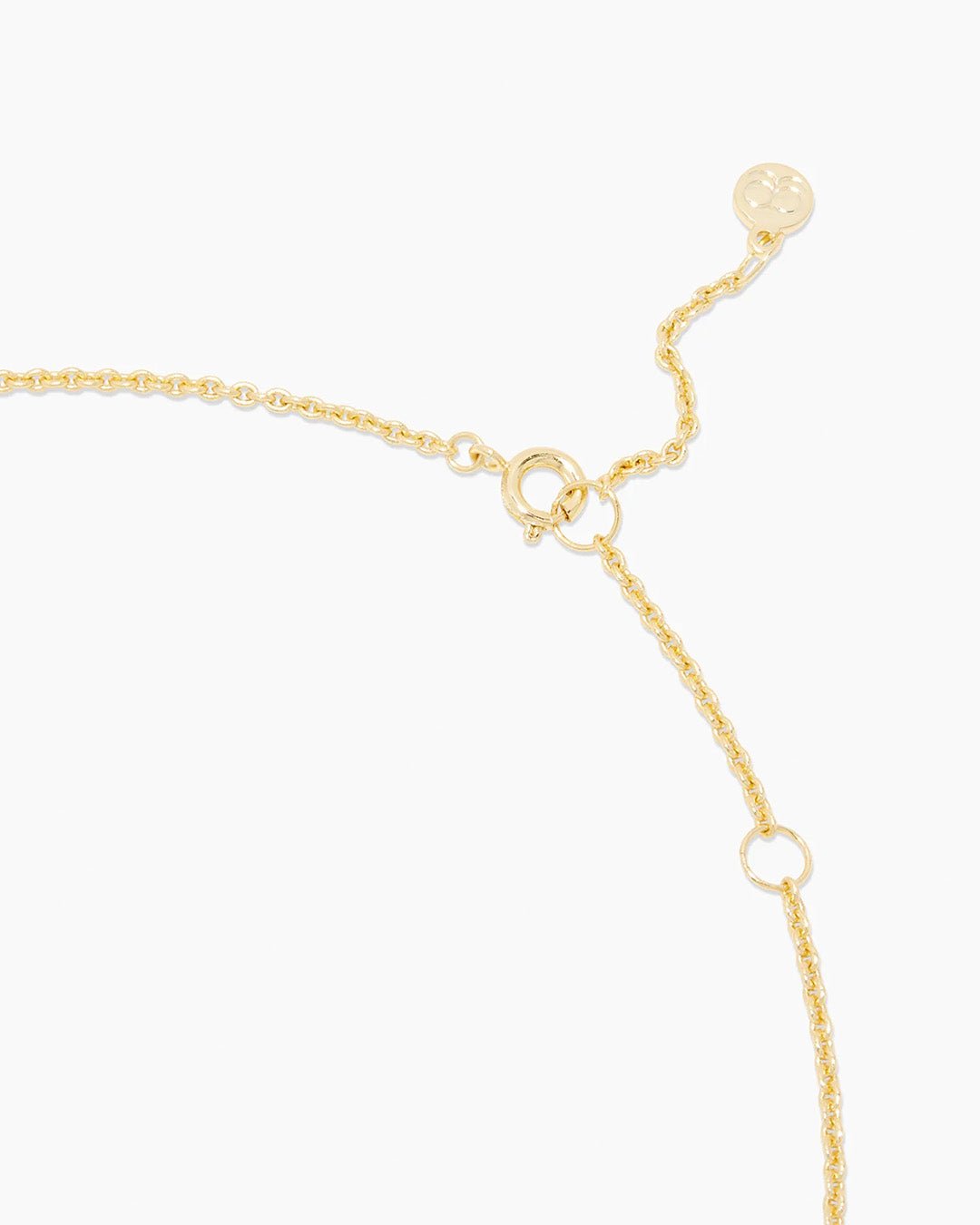 Rose Interlocking Necklace || option::Gold Plated