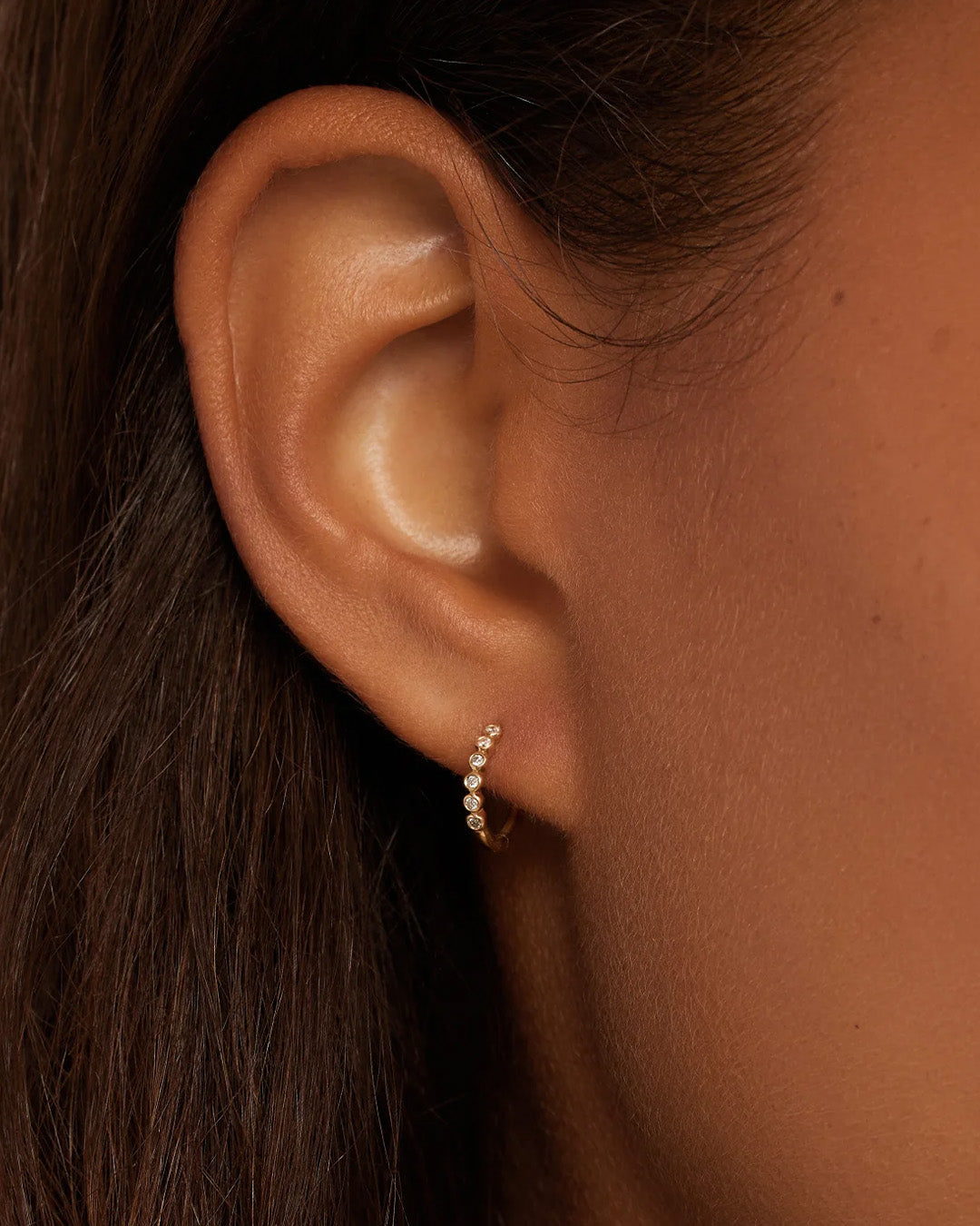 Diamond Huggie Earrings gorjana