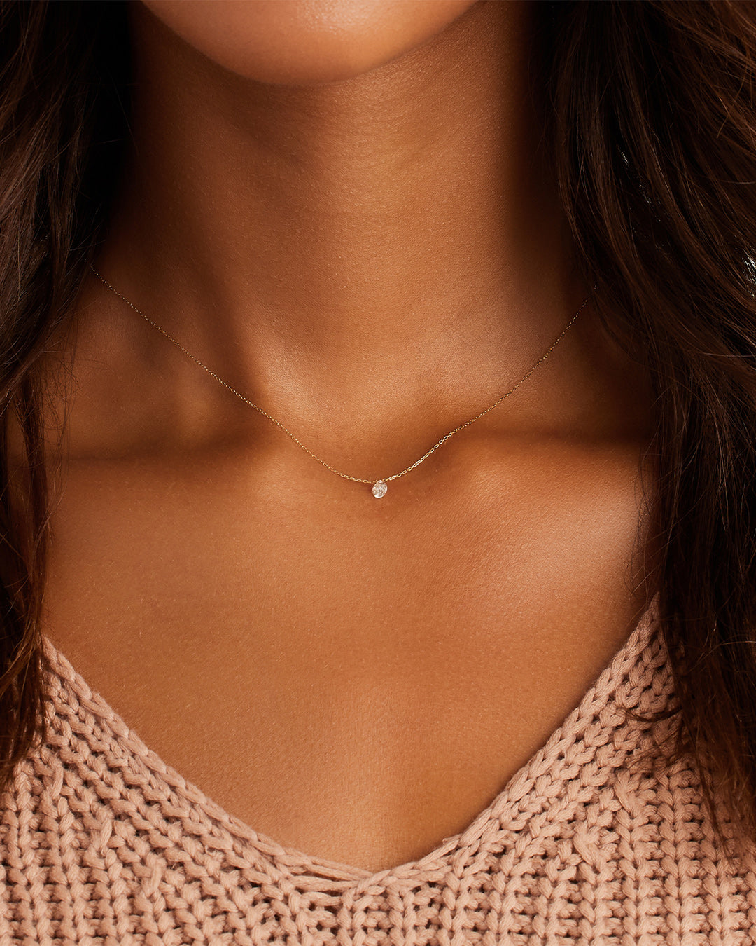 18k Gold Diamond Statement Necklace | gorjana