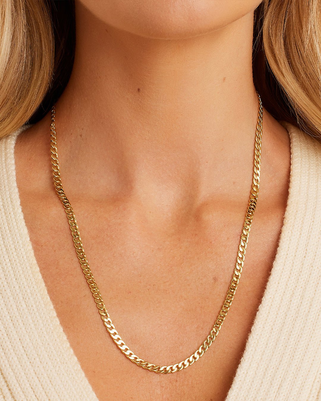 Wilder Necklace || option::21 in., Gold Plated