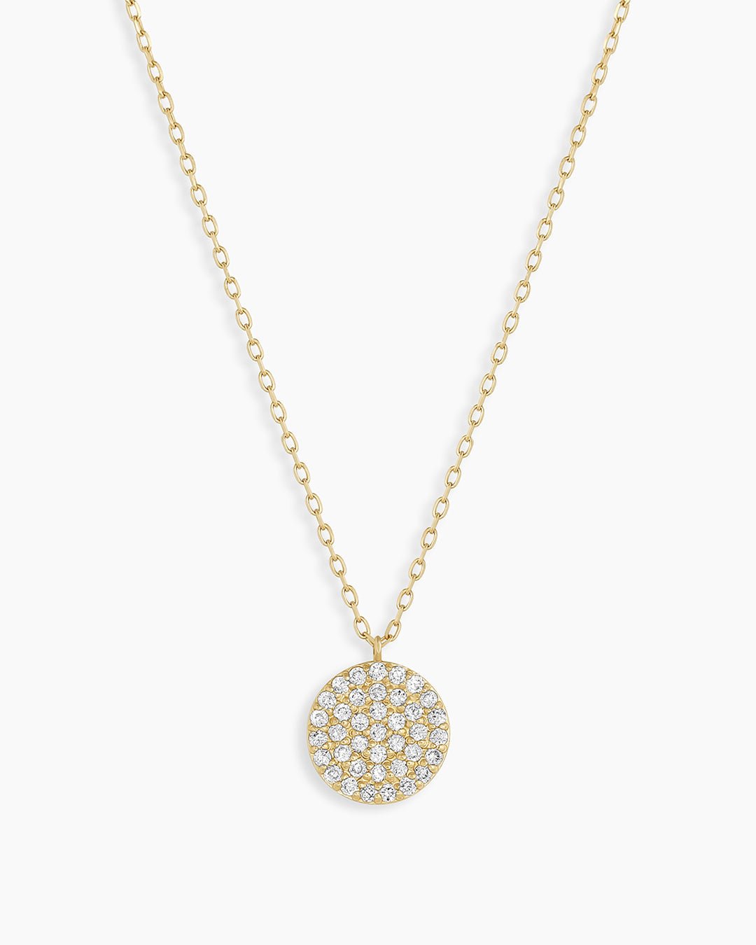 Diamond Pavé NecklaceDiamond Necklace || option::14k Solid Gold