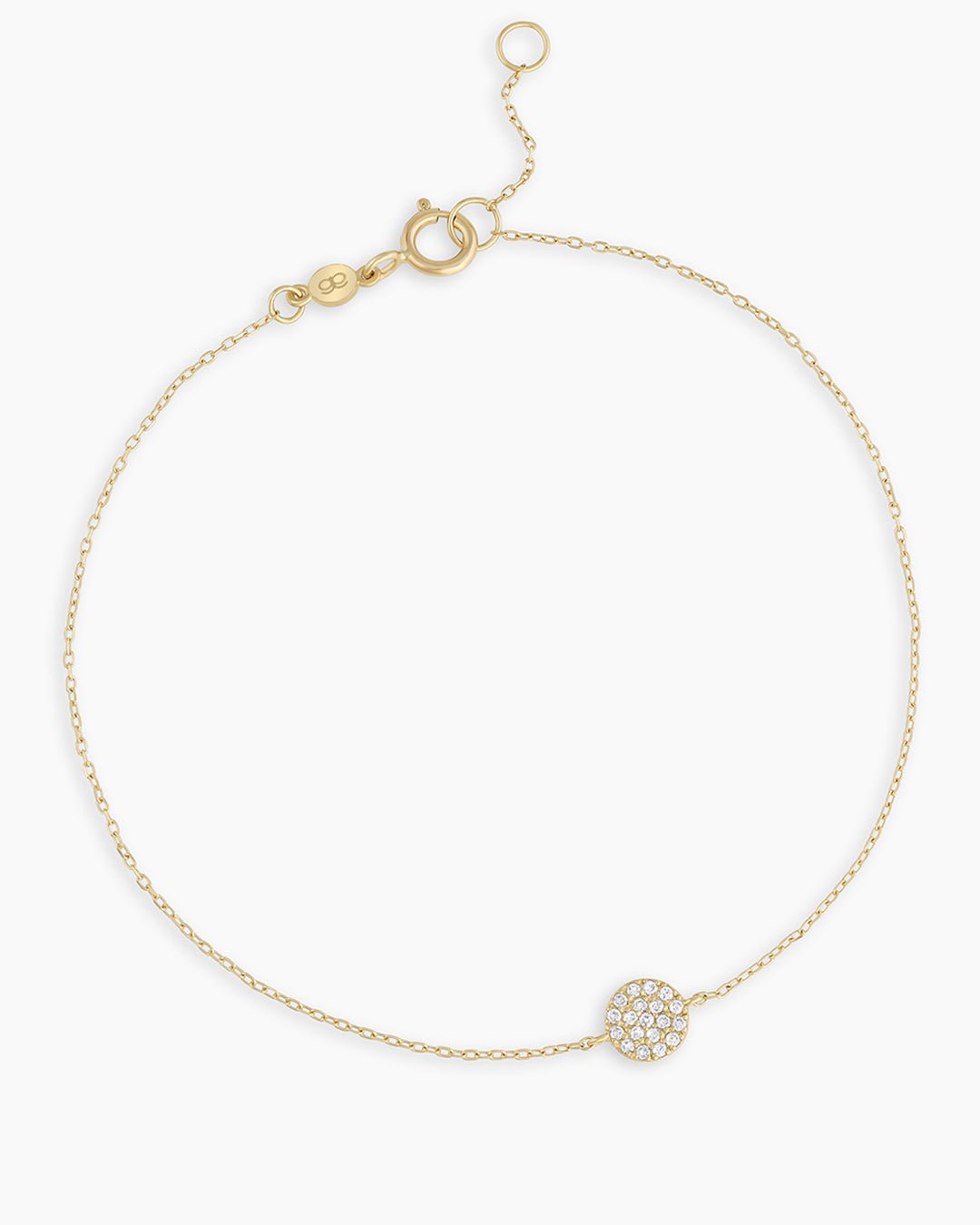 Diamond Pavé BraceletDiamond tennis bracelet || option::14k Solid Gold