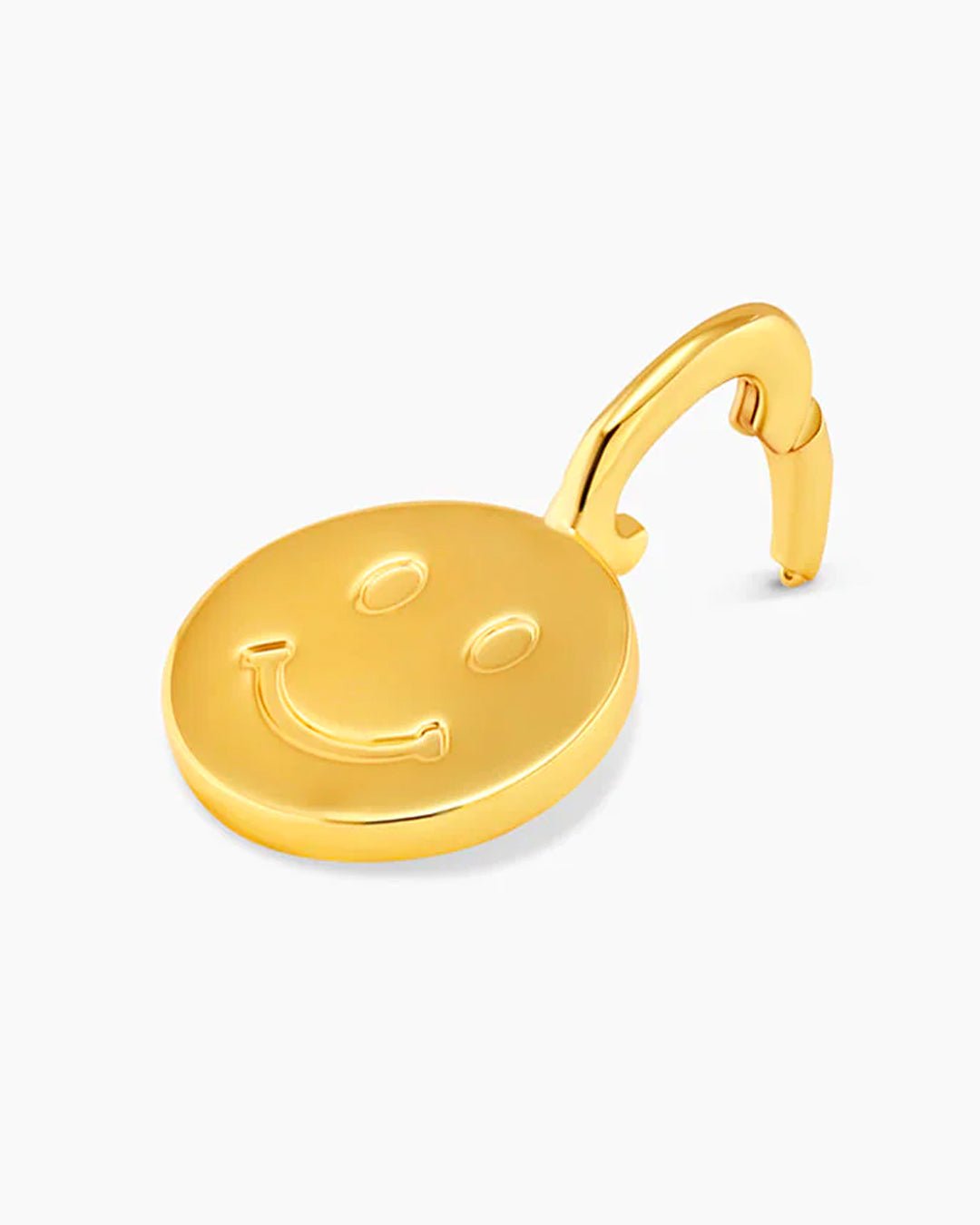 Smiley Parker Charm || option::Gold Plated