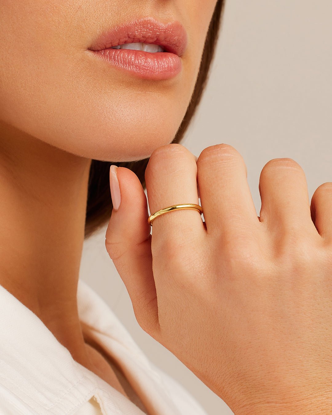 Sloane Ring  || option::Gold Plated