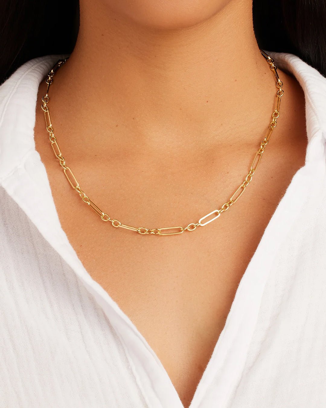 Reed Necklace || option::Gold Plated