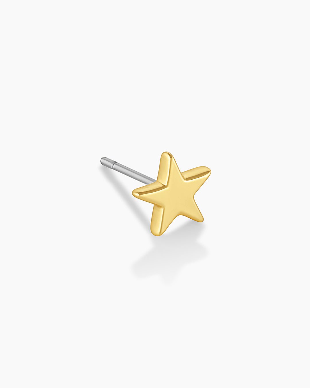 Star Charm Stud Earring in Gold/Star, Women's by Gorjana