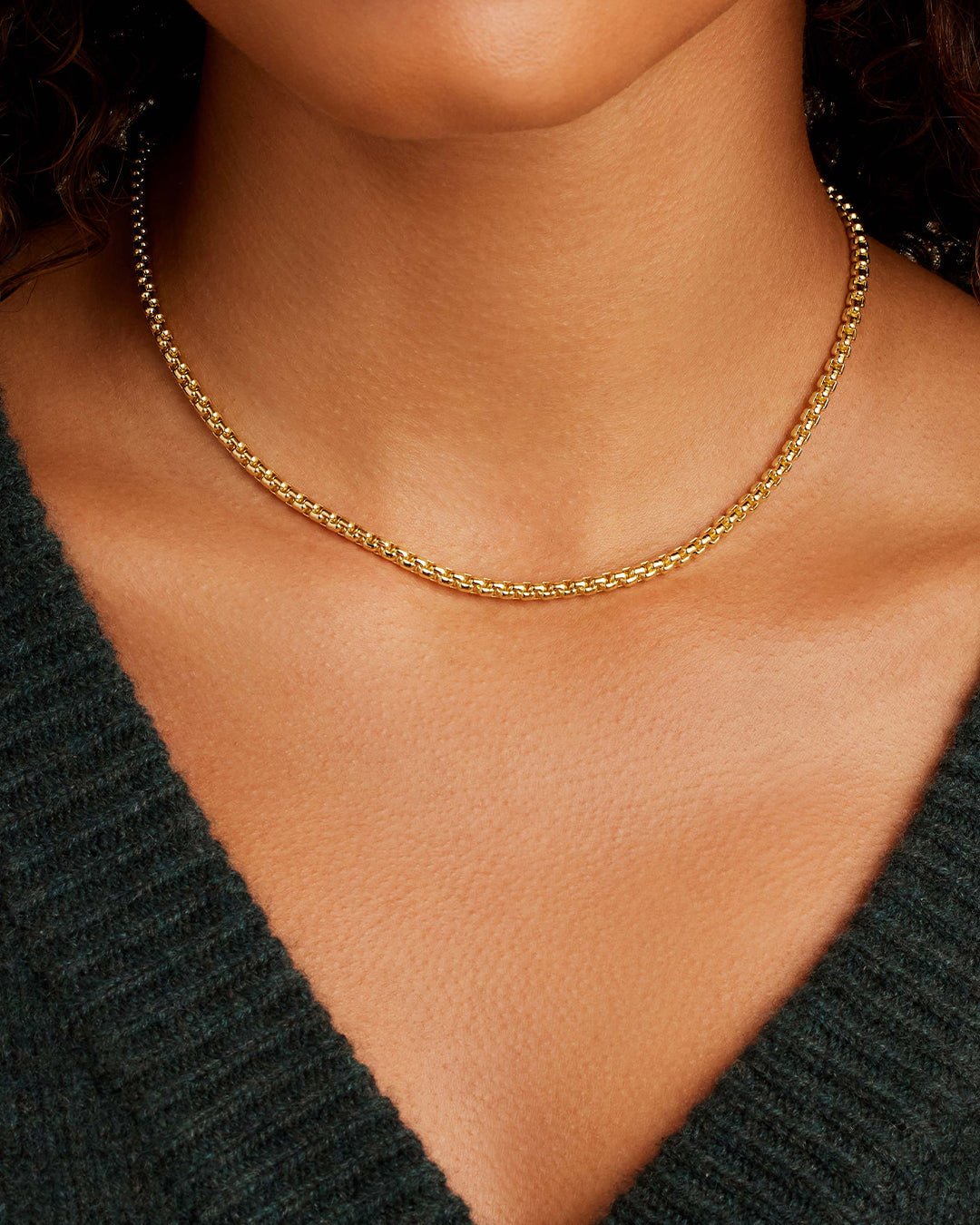 Lou Helium Necklace || option::Gold Plated