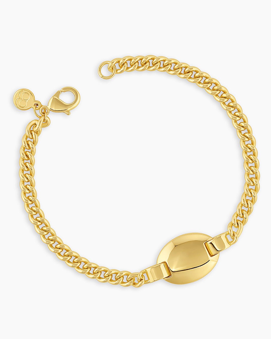 Lou Tag Bracelet || option::Gold Plated