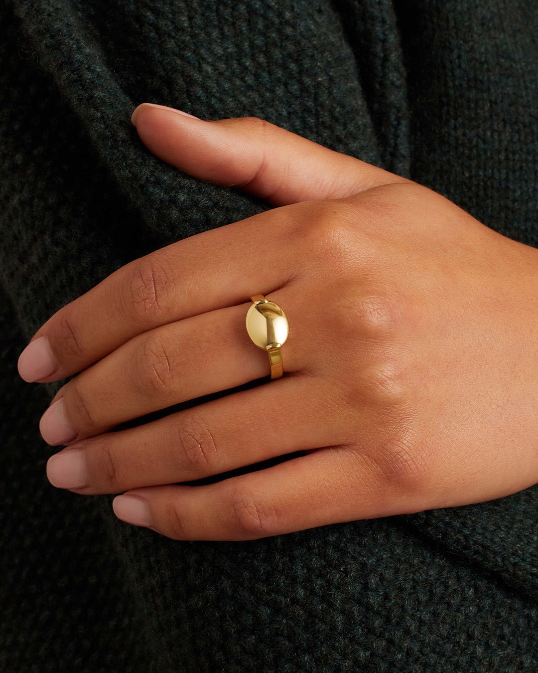 Lou Tag Ring || option::Gold Plated