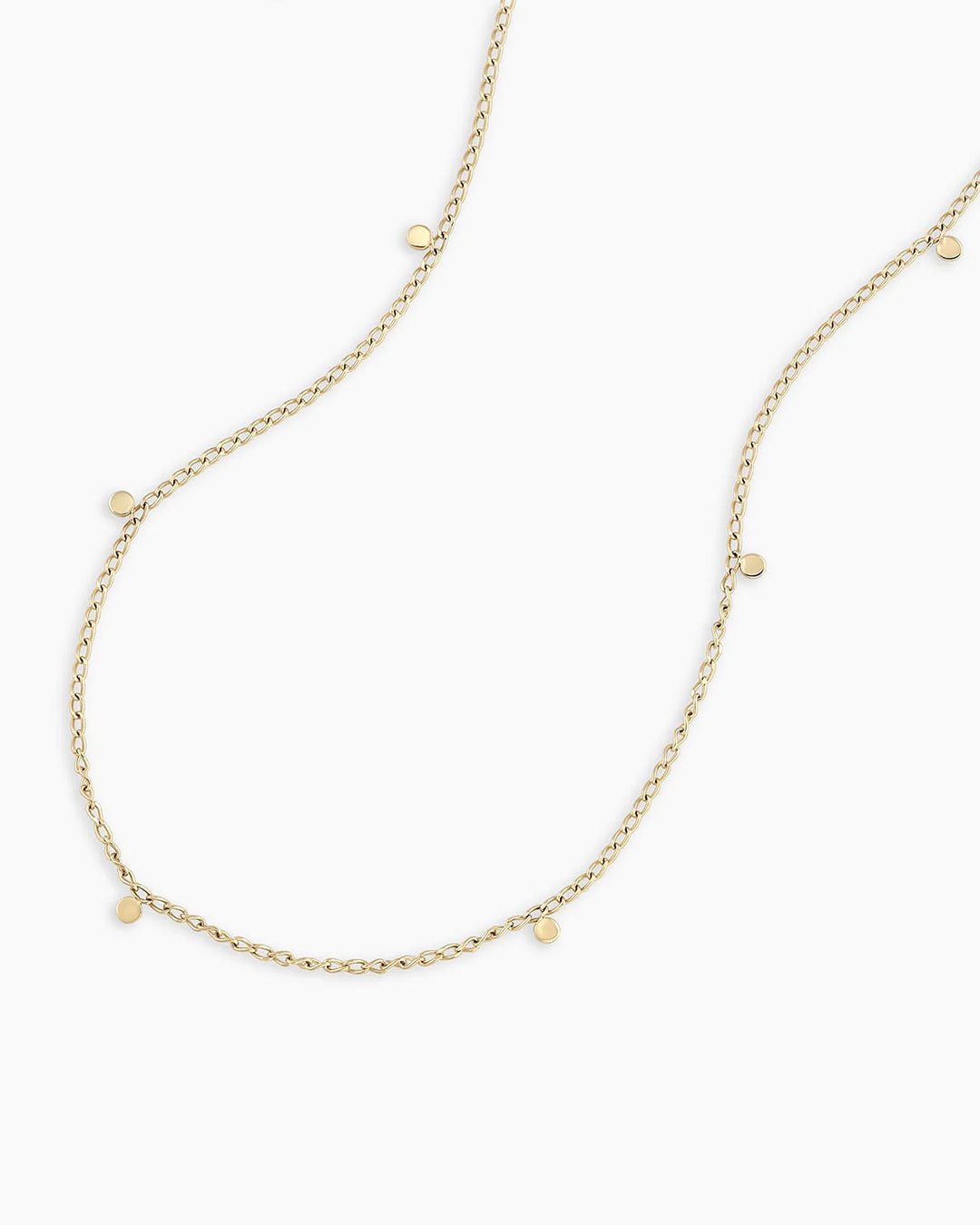 Flutter Choker Necklace || option::14k Solid Gold