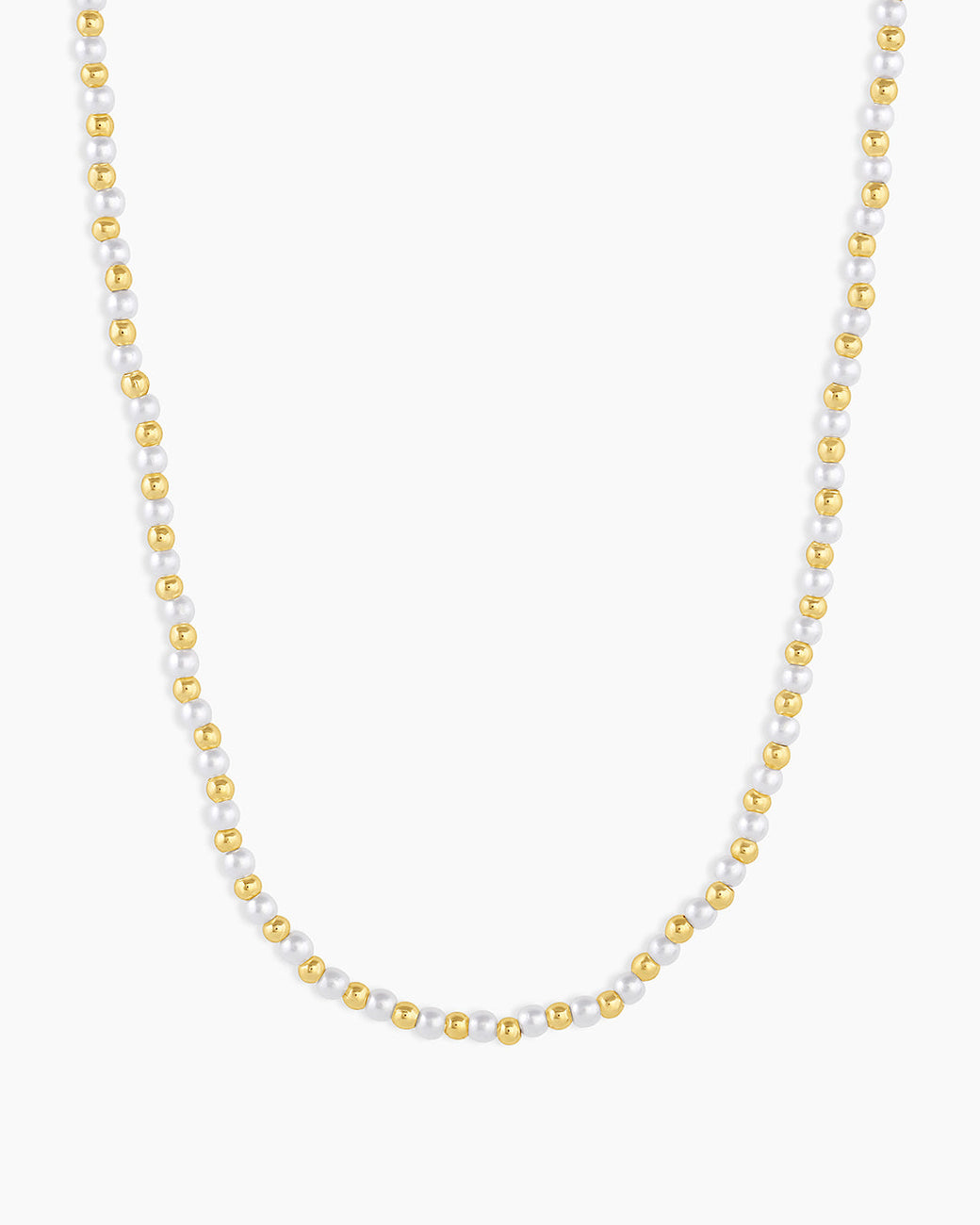 Poppy Pearl Necklace || option::18k Gold Plated