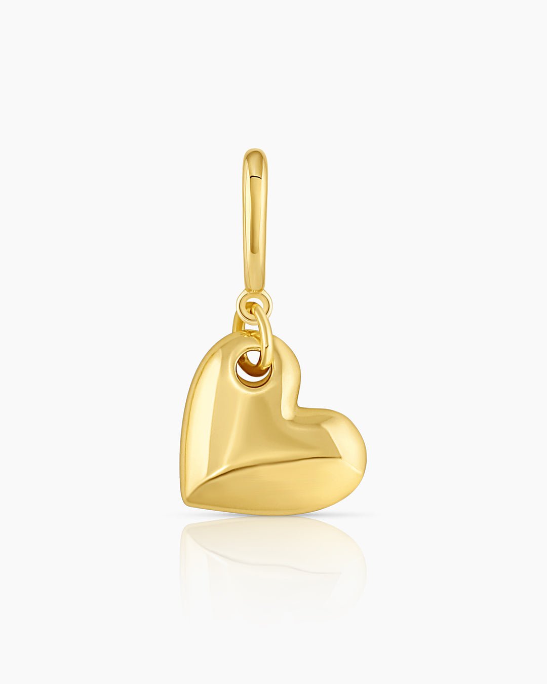 Lou HeartParker Charm || option::Gold Plated, Heart