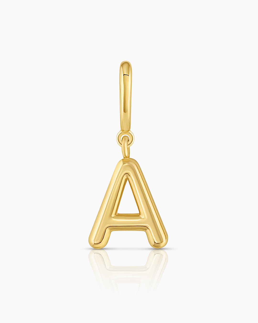 Alphabet Helium Parker Charm #A || option::Gold Plated, A