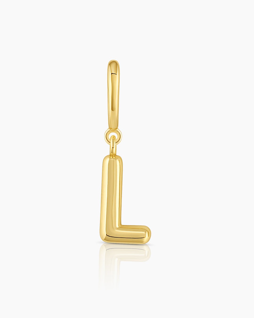 Alphabet Helium Parker Charm #L || option::Gold Plated, L