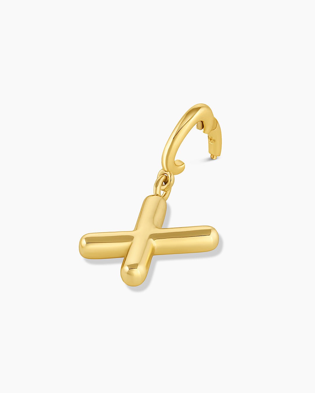 Alphabet Helium Parker Charm #X || option::Gold Plated, X