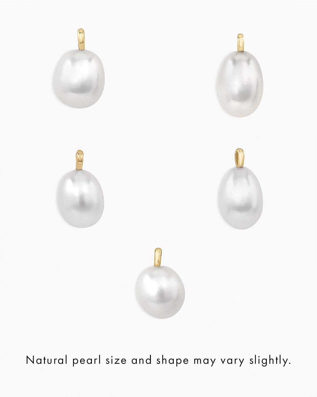 White Sapphire Pear Charm Necklace – gorjana