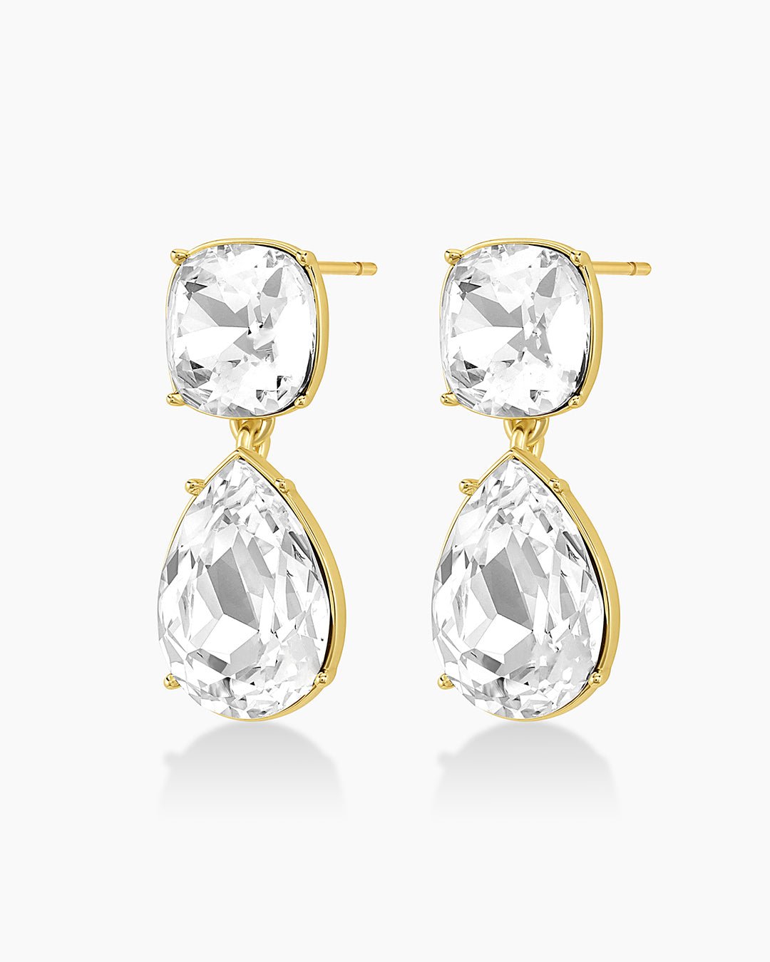 Drop Chandelier Earrings || option::Gold Plated