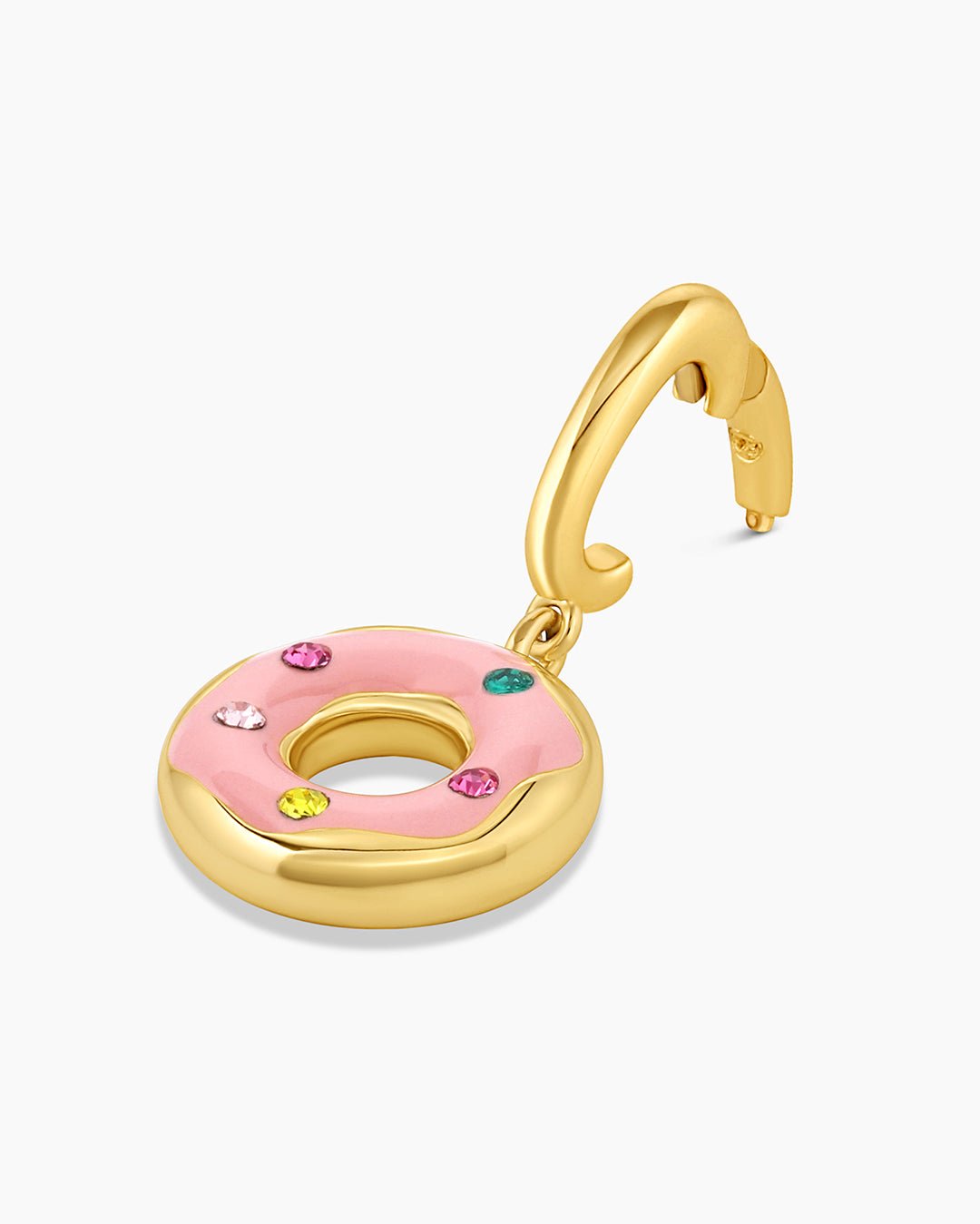 Donut Parker Charm || option::Gold Plated, Donut