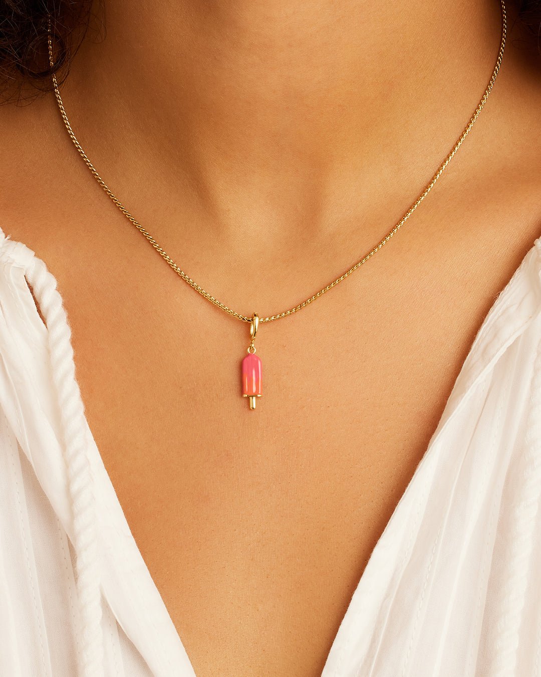 Popsicle Parker Charm || option::Gold Plated, Popsicle