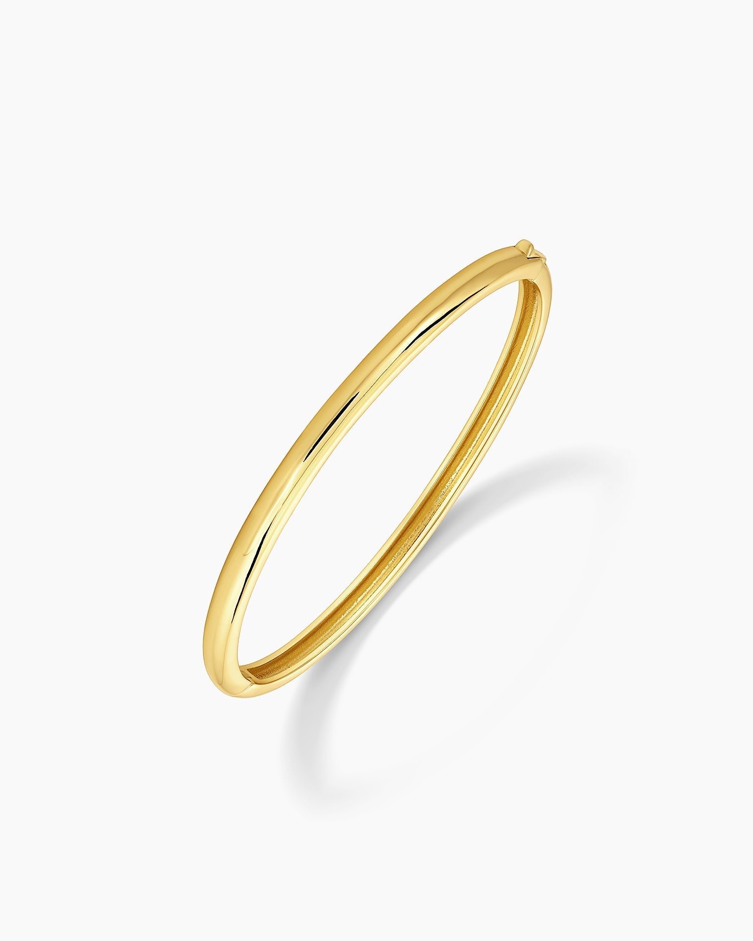 Paseo Cuff (4mm) || option::Gold Plated, 4mm
