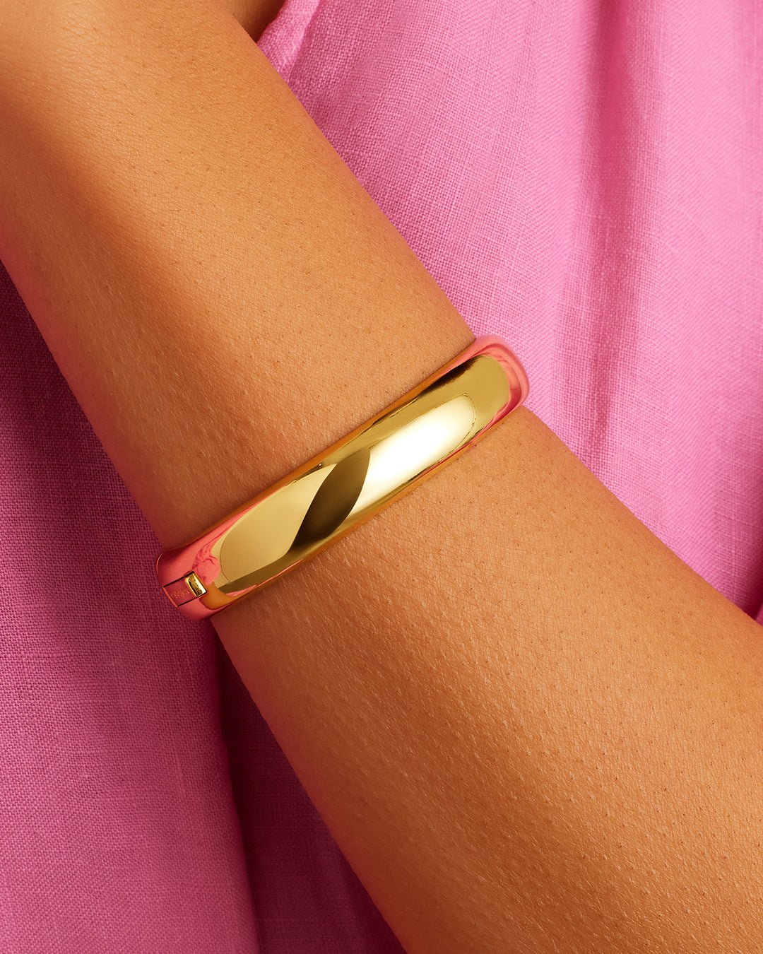Paseo Cuff (12mm) || option::Gold Plated, 12mm