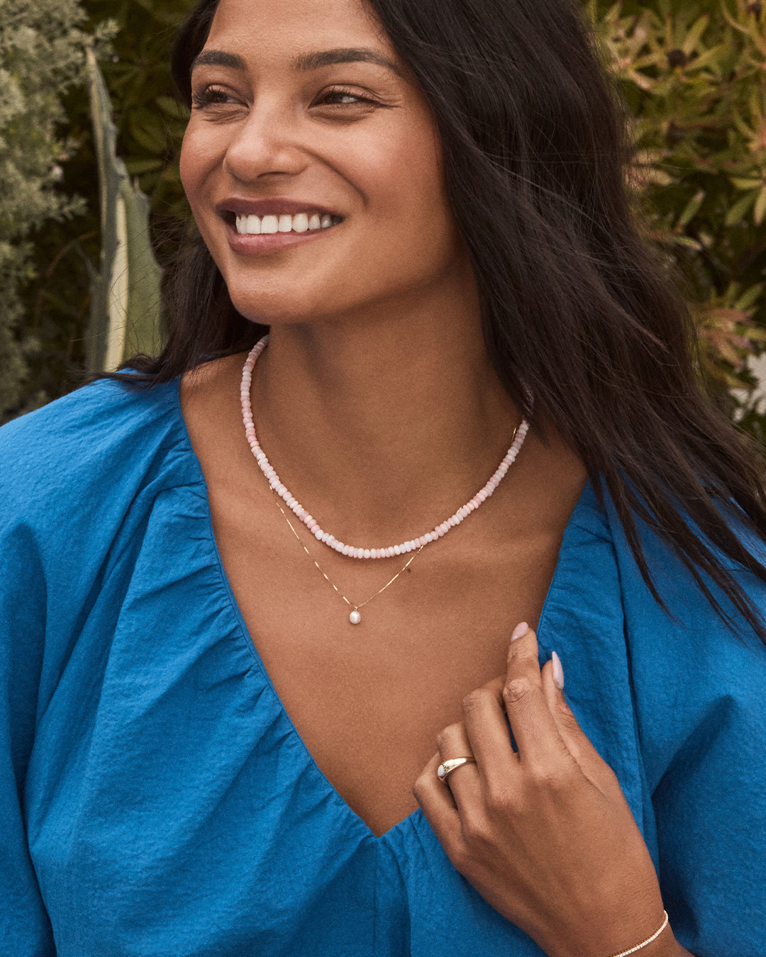 Gorjana opal necklace Clearance