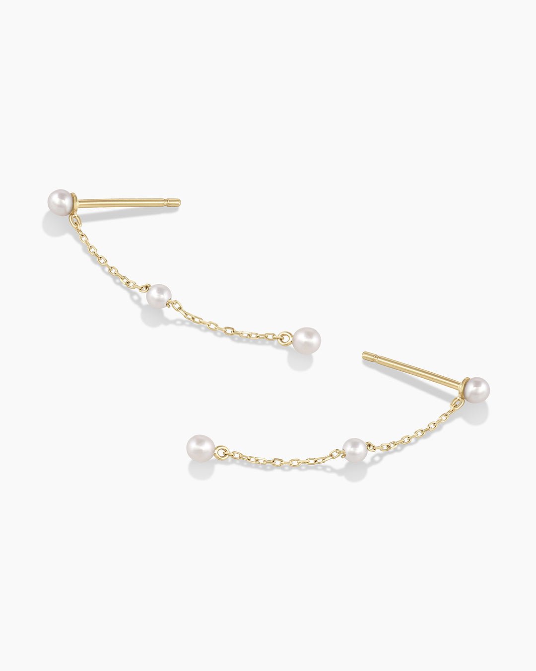NewportPearl Earrings || option::14k Solid Gold, Pair