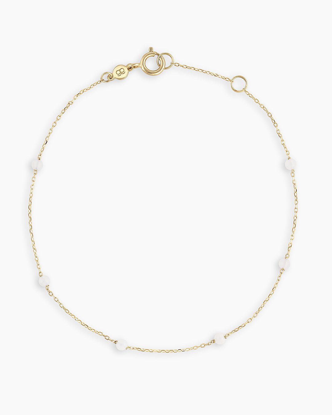 Opal Newport Bracelet || option::14k Solid Gold, Opal - October