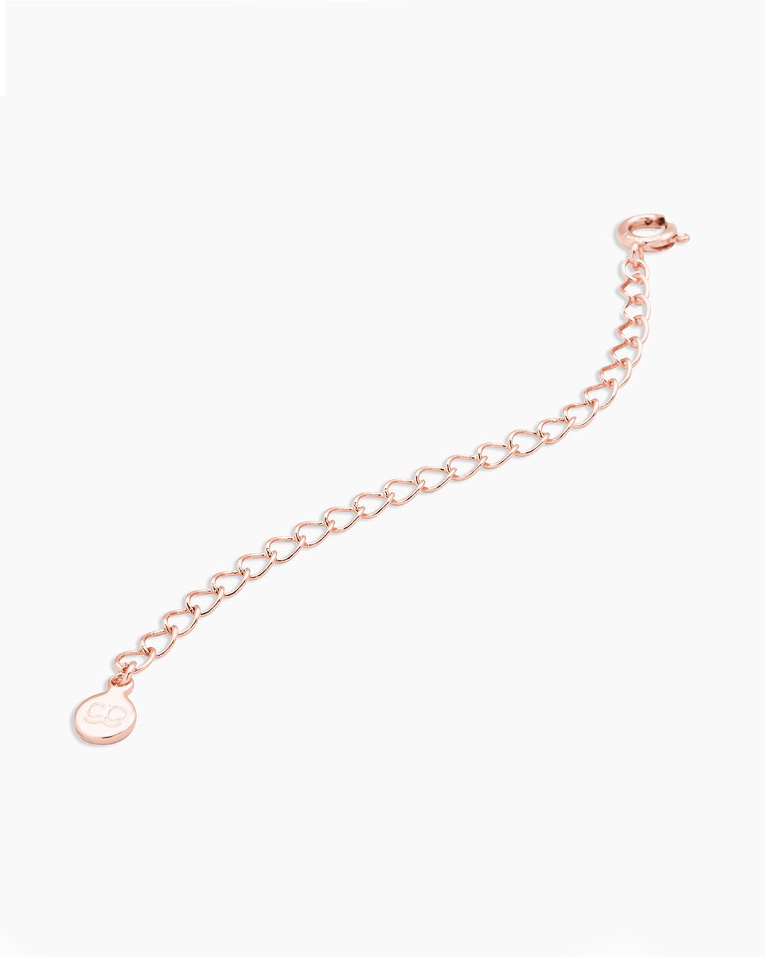 3"RoseGold Plated Necklace Extender || option::Rose Gold Plated