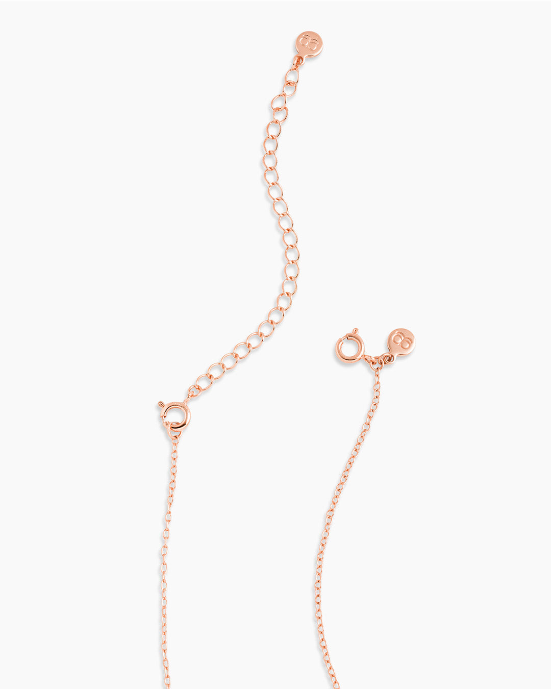 3"RoseGold Plated Necklace Extender || option::Rose Gold Plated