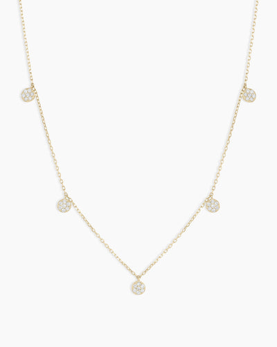 Diamond Pavé Flutter Necklace