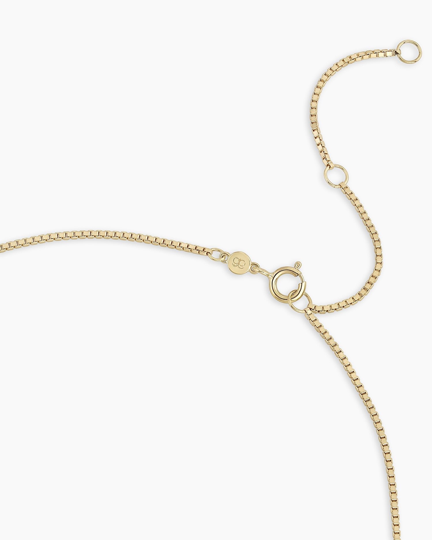 Box Chain Necklace || option::14k Solid Gold, 20 in.