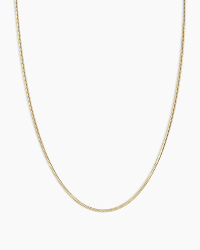 14K Gold Micro Mini Venice Necklace